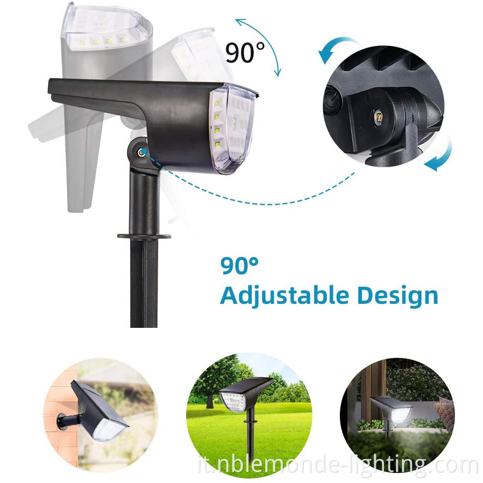 Outdoor solar lights